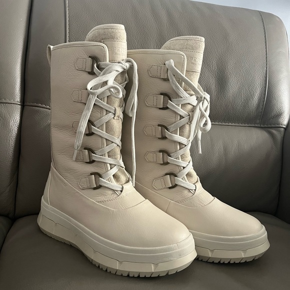 Sperry Shoes - New Sperry Kittery Winter White/Ivory waterproof leather boots Size 8.5